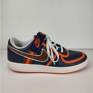 Nike Vandal Low Swoosh 2007 Basketball Shoe 312456-481 Men Sz 7.5 Brown Orange